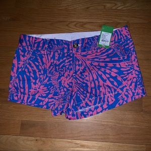 Blue and Pink NWT Walsh Short Lilly Pulitzer 8
